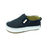 Mocassim de Couro Lala Lipe Valentina Preto V21 794 - Preto - 24