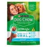 Petisco Nestlé Purina Dog Chow Oral Extra Life Cães Adultos Raças Minis &amp; Pequenas 45 G - 3 Unidades