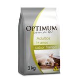 Ração Seca Optimum Frango Para Gatos Adultos - 3 Kg