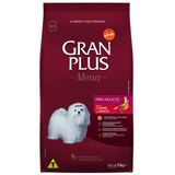 Ração Granplus Menu Carne E Arroz Para Cães Adultos Mini - 15 Kg