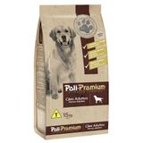 Ração Poli-premium Para Cães Adultos - 15 Kg