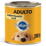 Ração Pedigree Lata Patê De Frango Para Cães Adultos - 280 G