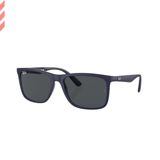 Oculos De Sol Masculino Azul Ray Ban 0rb4373l 665887 58