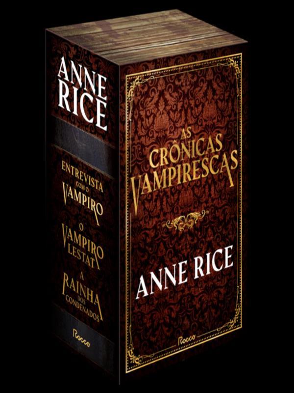 Box Especial Crônicas Vampirescas – Anne Rice (3 Livros Capa Dura ...