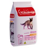 Ração Seca Cat Excellence Frango Para Gatos Sênior Castrados - 3 Kg