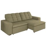 Sofa Retratil E Reclinavel 210 Cm Max Veludo Sl 945 Moll