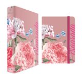 Kit Rosa Florida - Moleskine + Bíblia Capa Dura NVI