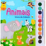 Animais - Livro De Colorir - Aquarela