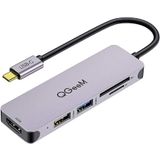 Usb C Hub Hdmi Adaptador, 5 Em 1 Usb Tipo C Hub Para Hdmi 4k Mul