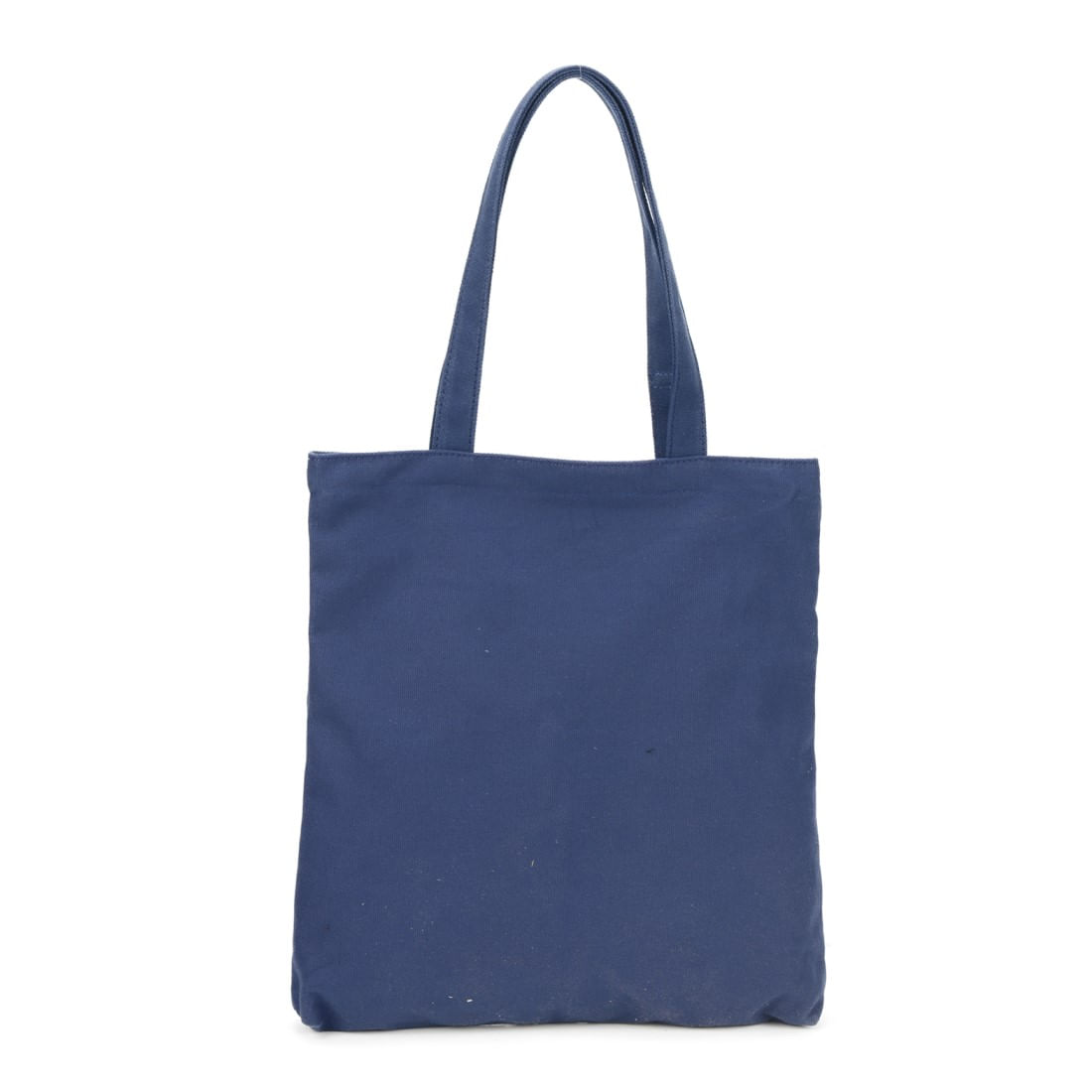 navy blue canvas tote bolsa