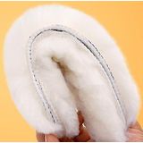 Mulheres Lambsool Almofadada Shearling Palmilhas De Inverno (um Tamanho)