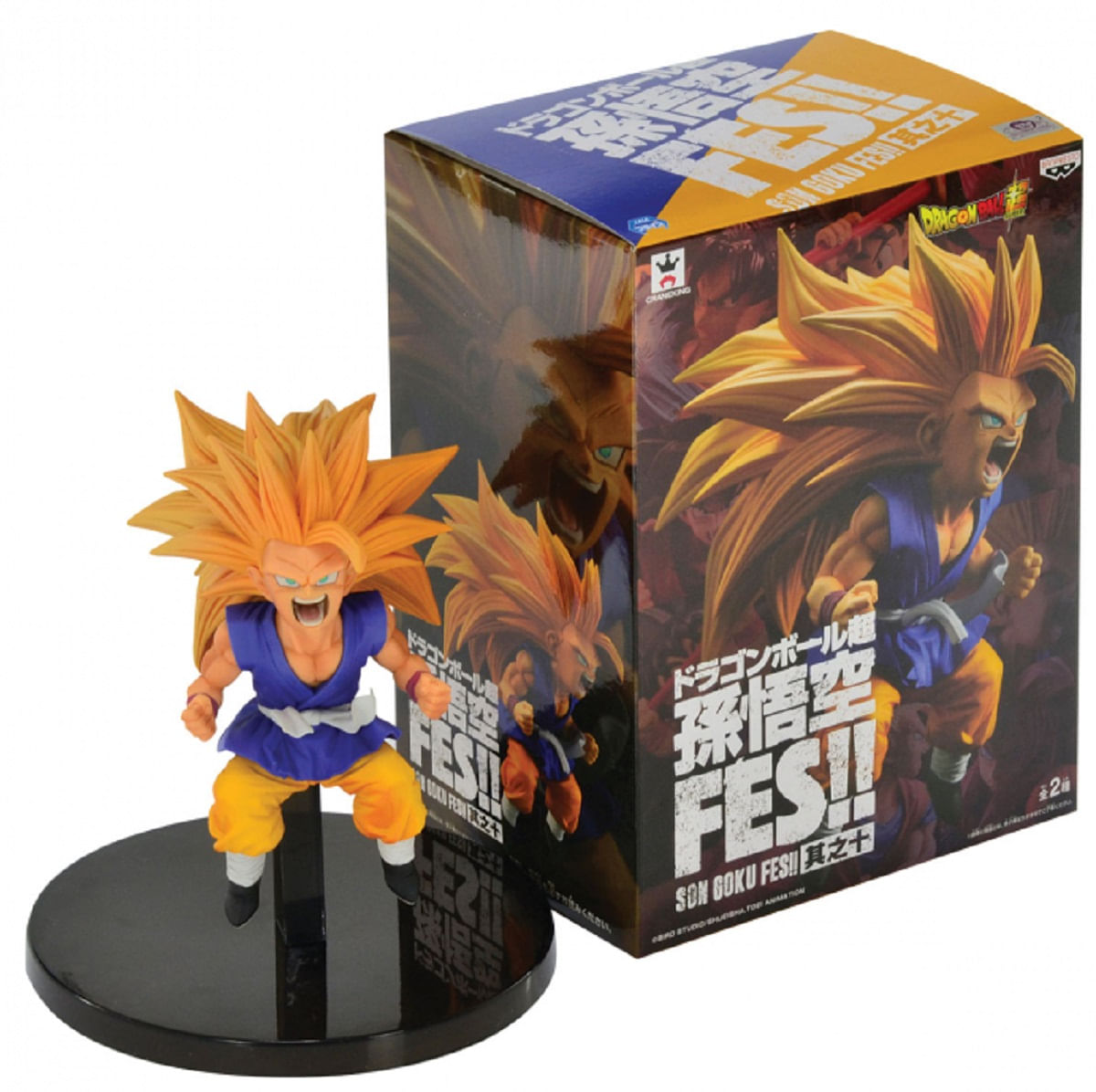 Boneco Goku Super Sayajin 3 Dragon Ball Z C/caixa Oferta
