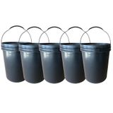 Balde 20l Plastico 20l - 5 Pçs