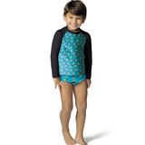 Blusa Infantil Estampada UV DeMillus 93019 Preto Tamanho:12 Anos