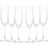 Conjunto de Taças para Champagne Gastro 220ml Cristalina 6 Peças - Rojemac