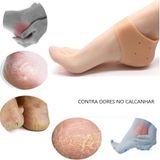 Protetor Calcanhar Conforto Calcanheira Silicone Esporão Tendao