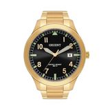 Relógio Orient Masculino Mgss1181 P2kx Aço Dourado