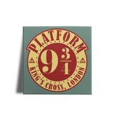 Quadro Decorativo Harry Potter Platform 9 34