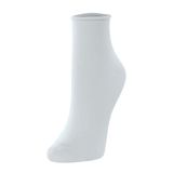 Kit 3 Pares De Meia Sapatilha She Feminina Conforto Branco