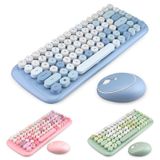 24ghz Candy Pink Wireless Mini Keyboard Mouse Kit