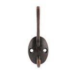10 Pcs Retro Armário Gancho Banheiro Casaco Único Gancho Vermelho Br ( Em