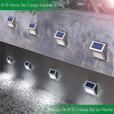 Lâmpada Solar Escada Recarregável Luz Solar Jardim Ao Ar Livre