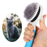 Escova De Limpeza De Gatos, Escova Slicker Auto-limpeza Para Cães Gatos Pet Grooming Escova Ferramenta De Escova Suavemente Remove Casaco So