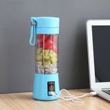 Misturador Usb Portátil Liquidificador Duas Lâminas Espremedor Elétrico Liso