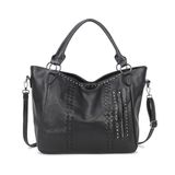 Nova Bolsa Feminina De Couro Crossbody Casual De Um Ombro Pu