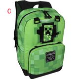 Mochila Escolar Para Meninos Minecraft A