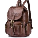 Mochila Feminina Vintage De Couro Do Plutônio Bolsa De Ombro Feminina Casual Mochila De Viagem Bolsa De Ombro Impermeável Bolsa De Escola Un