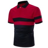 Casual Fashion Manga Curta Masculina T-shirt S