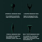 Mini Massagem Muscular Percussão Perculator Portátil Portátil