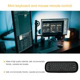 W1 Teclado Remoto Sem Fio 2.4g Air Mouse Recarga Gy