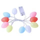 10/20 Conduziu Ovos De Páscoa Leves Para Decoração De Festa De Páscoa Decoração