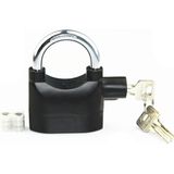 Alarm Lock 110dba Sistema De Bloqueio De Alarme De Segurança Universal Anti-roubo Para Cadeado De Bicicleta De Motor De Porta Com 3 Chaves