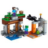 Minecraft Abandonado Modelo De Mina Building Block Set Edifício B