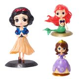 5cps Disney Princesa Modelo Brinquedo Boneca Bonito Boneca Crianças Brinquedo G