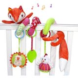 Bebê Carrinho De Bebê Berço Ornamento Pendurados Bonito Forma Design Espiral Pl