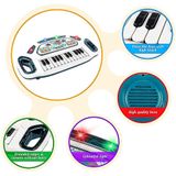 Teclado De Piano Multifuncional 24 Teclas Eletrônico Infantil