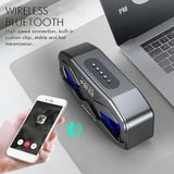 Bluetooth Alto-falante Led Rhythm Flash Alto-falante Sem Fio Fm R
