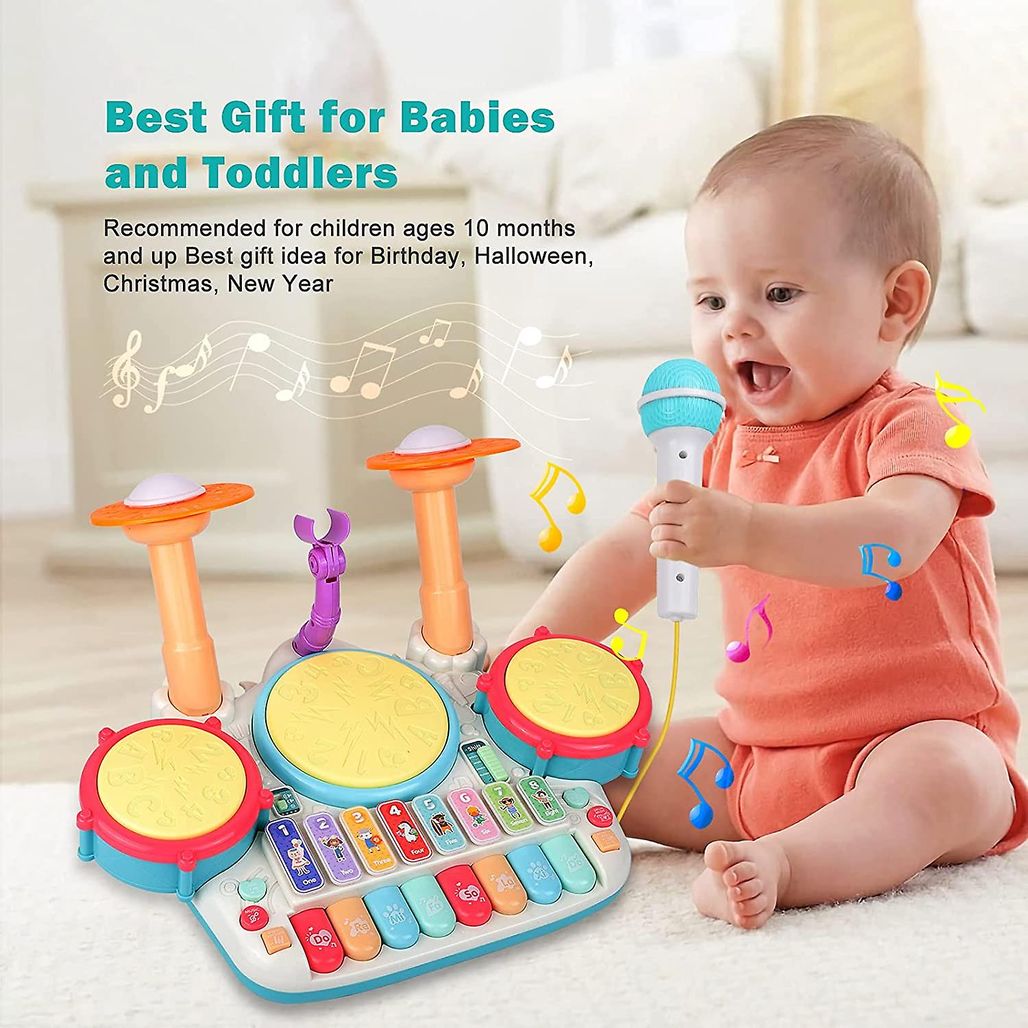 Baby Infant Toddler Kids Brinquedos De Piano Musical Jogo Educacional  Infantil Para Menino