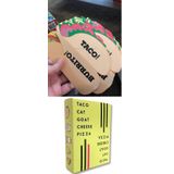 Taco Gato Cabra Queijo Pizza Vs Burrito Jogo Cartão Brinquedo