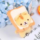 Pão Gato Torrado Gato De Pelúcia Boneca Pingente Boneca Pequena Gato Amarelo