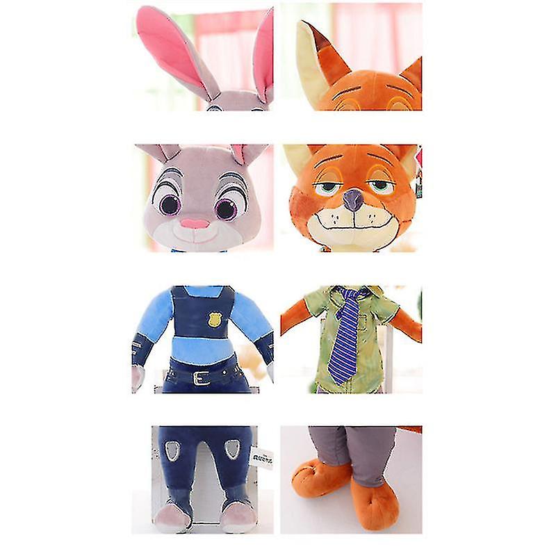 Zootopia Pelúcia Brinquedo Coelho Bonito Judy Stuffed Animals Doll Chi