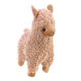 22cm Marrom Animais De Pelúcia 1 Pc Pelúcia Pelúcia Alpaca Brinquedo Ado