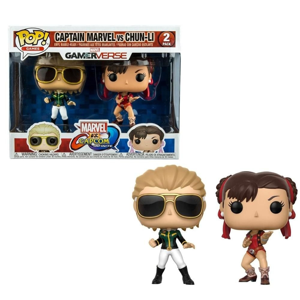 FUNKO POP MARVEL CAPTAIN MARVEL VS CHUN-LI 02 Estamos prontos para o torneio  final, agora será a última batalha. Escolha o seu lado e venha torcer -  Carrefour