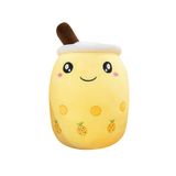 Bonito E Suave Simulação De Leite De Frutas Chá Xícara De Chá Travesseiro De Pelúcia Brinquedo