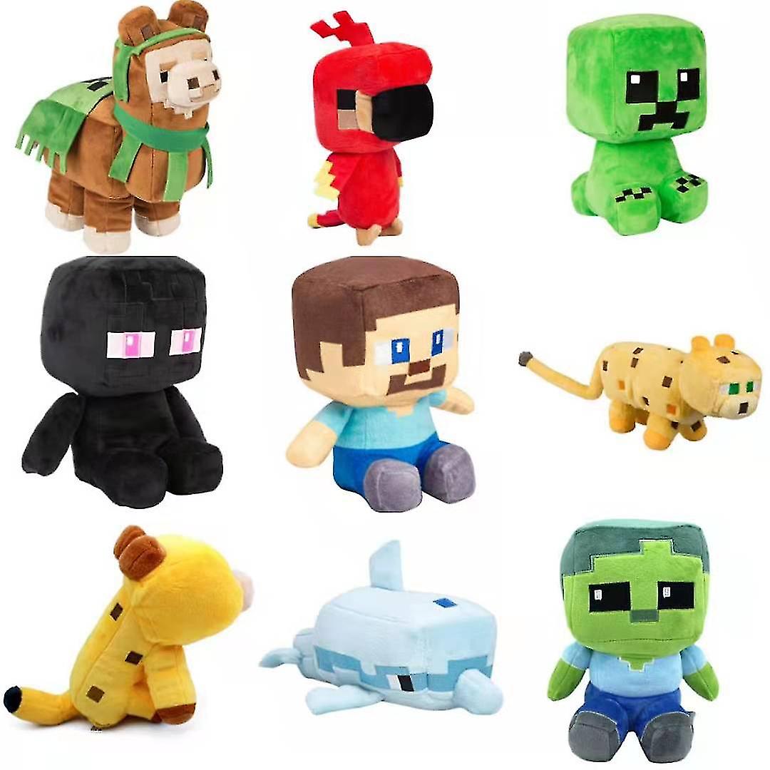 Minecraft Nova Coolie Com Medo De Steve Jogo Em Torno De Pelúcia