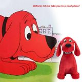 25cm Boneca De Pelúcia Clifford Brinquedo De Pelúcia Grande Cão Vermelho Presente De Aniversário